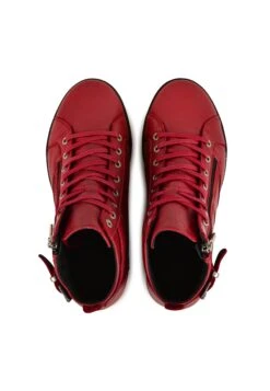 Pataugas Palme F4G - Sneakers Hoog - Deep Red -Pataugas Verkoopwinkel 08b2aa04f1bb409890c962f0c8410beb