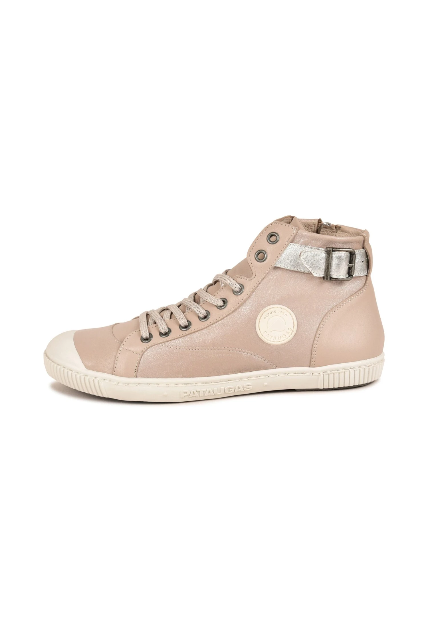 Pataugas Latsa/Mix F4H - Sneakers Hoog - Beige 3 Pataugas Latsa/Mix F4H - Sneakers Hoog - Beige