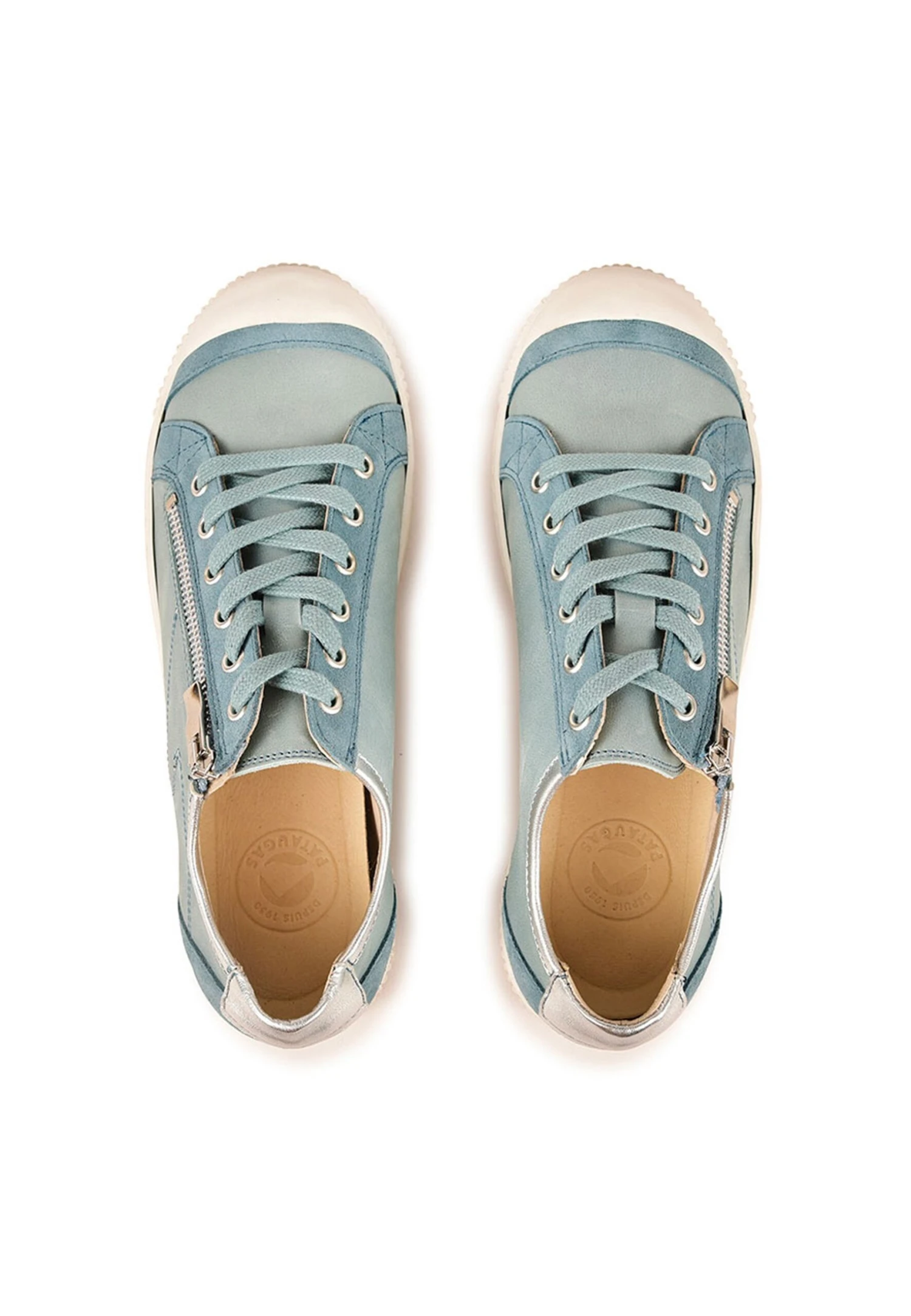 Pataugas Bahia/Sme F2H - Sneakers Laag - Silver 5 Pataugas Bahia/Sme F2H - Sneakers Laag - Silver - Afbeelding 3