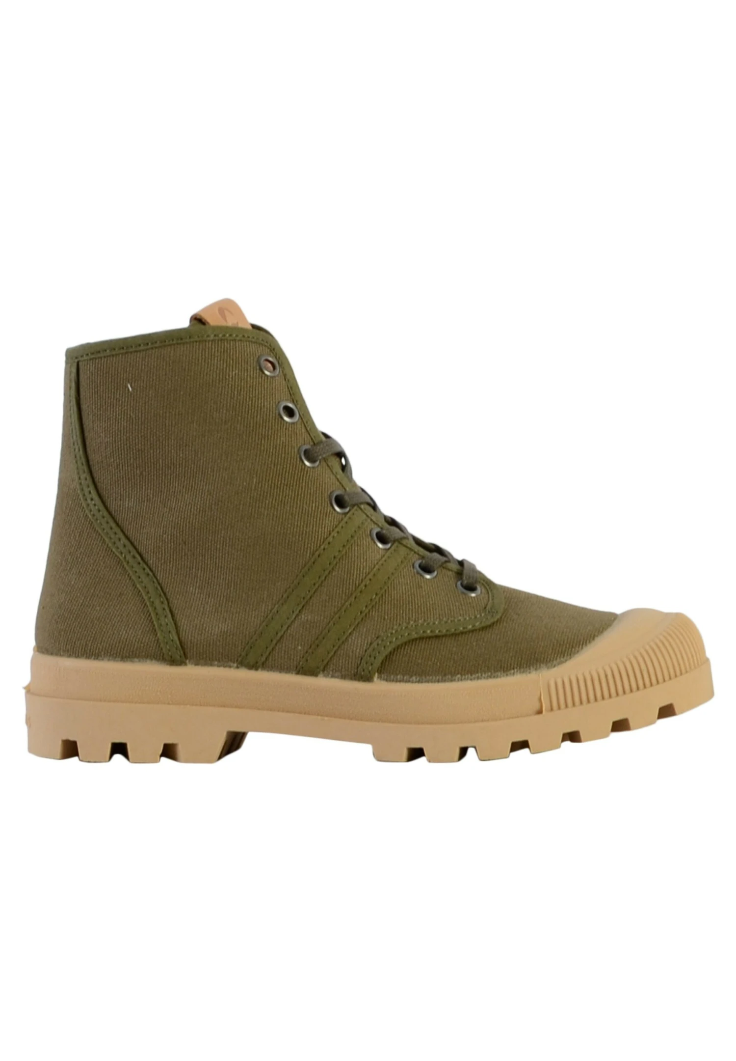 Pataugas Originale/T F4G - Sneakers Hoog - Vert Militaire 4 Pataugas Originale/T F4G - Sneakers Hoog - Vert Militaire - Afbeelding 2