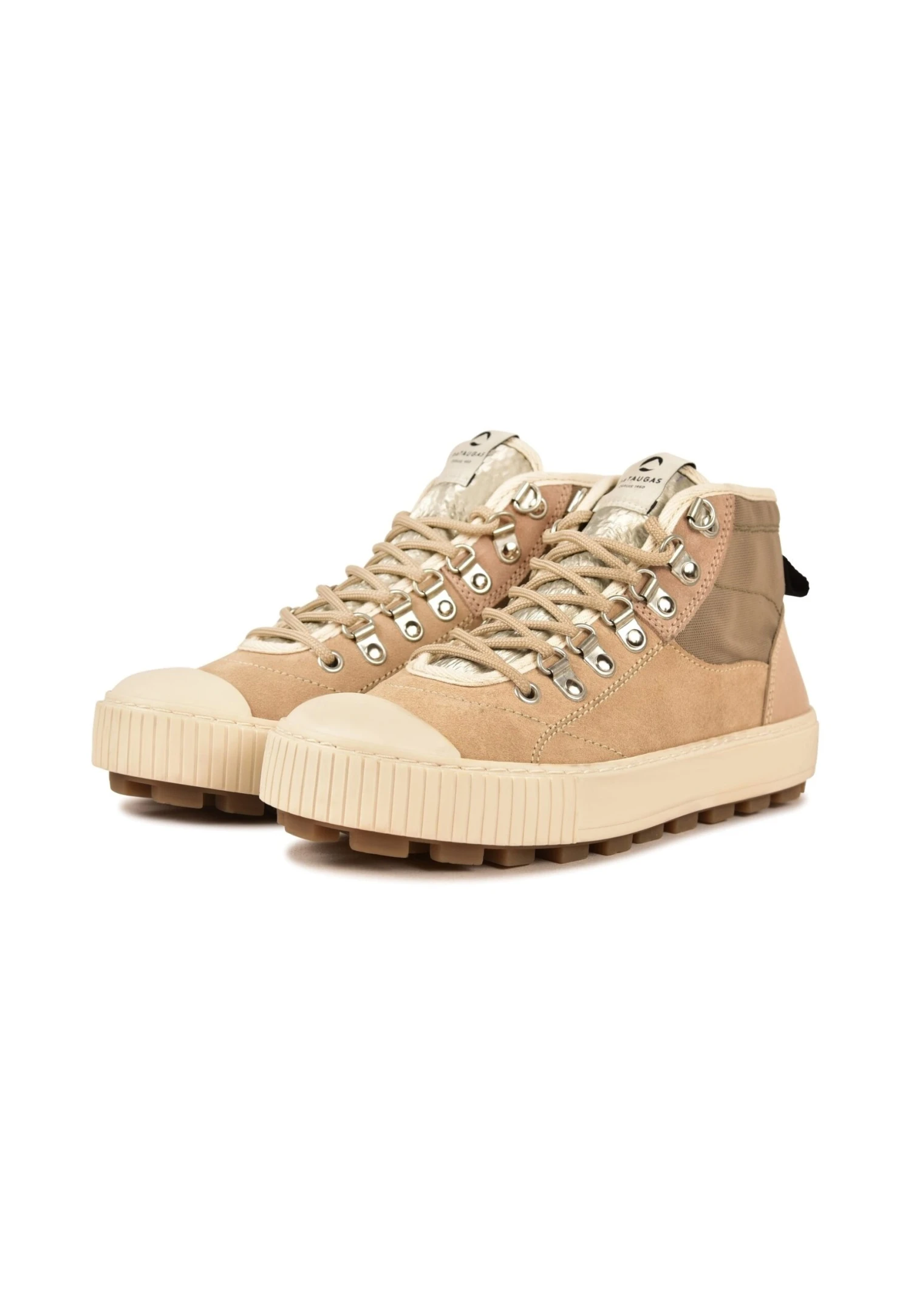 Pataugas Aran M/Mixs F4H - Sneakers Hoog - Beige 4 Pataugas Aran M/Mixs F4H - Sneakers Hoog - Beige - Afbeelding 2