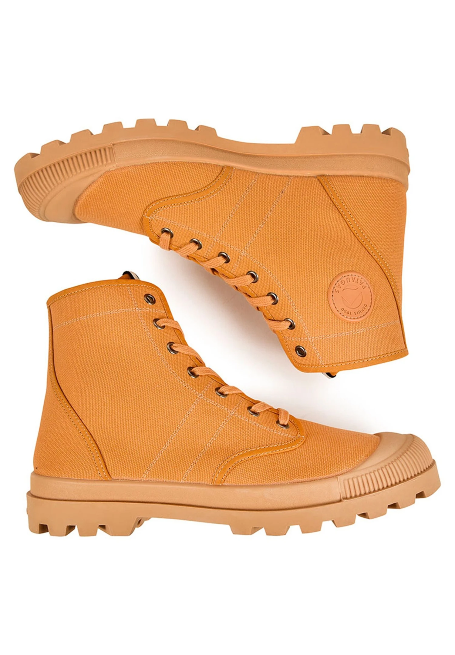 Pataugas Originale T H4G - Sneakers Hoog - Camel 7 Pataugas Originale T H4G - Sneakers Hoog - Camel - Afbeelding 5