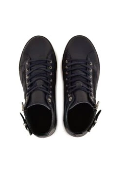 Pataugas Palme F4G - Sneakers Hoog - Navy Blue -Pataugas Verkoopwinkel c741f6cb4ad44686aad41d911f34aa09