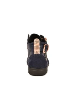 Pataugas Palme Mix F4H - Sneakers Hoog - Navy Blue -Pataugas Verkoopwinkel d16385d3f80245b58066a48d3791eee3