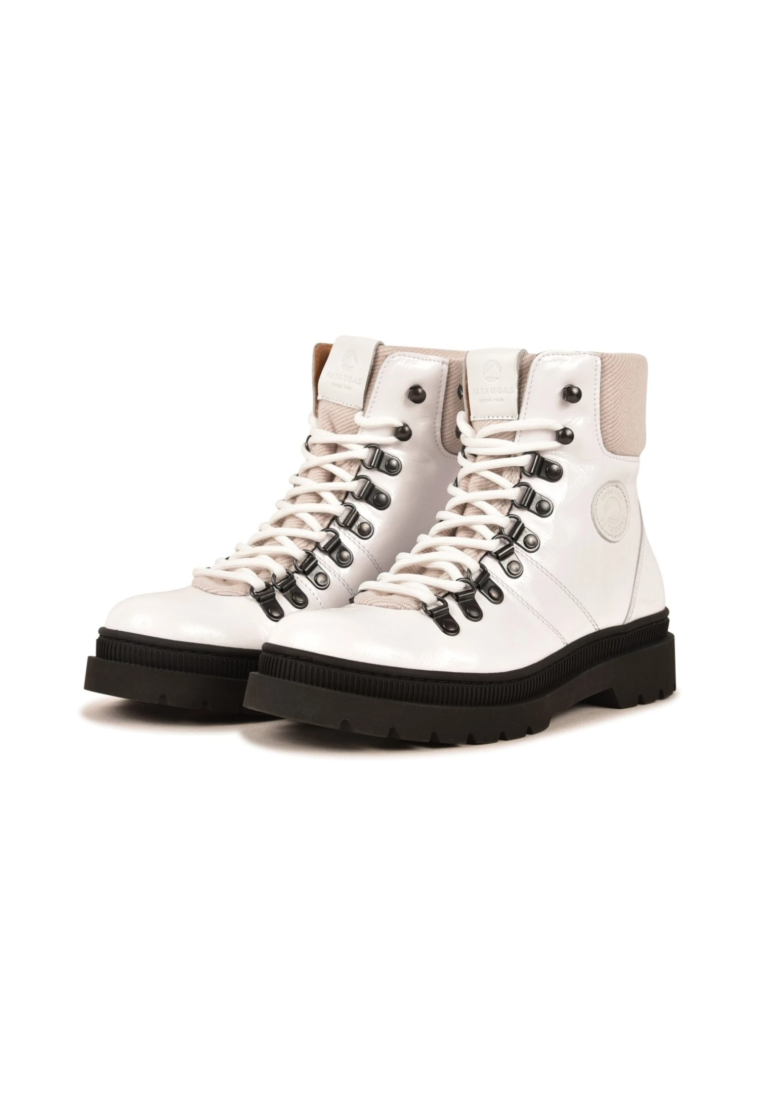 Pataugas Nistos/V F4H - Veterboots - White 4 Pataugas Nistos/V F4H - Veterboots - White - Afbeelding 2