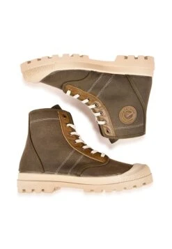 Pataugas Og M/Sc H2I - Sneakers Hoog - Khaki -Pataugas Verkoopwinkel f095c97e6565484dadb7fc625ddf4f29